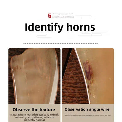 Natural Horn Scraping Massage Board