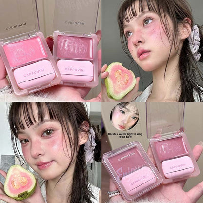 Natural hydrating Korean-style blush