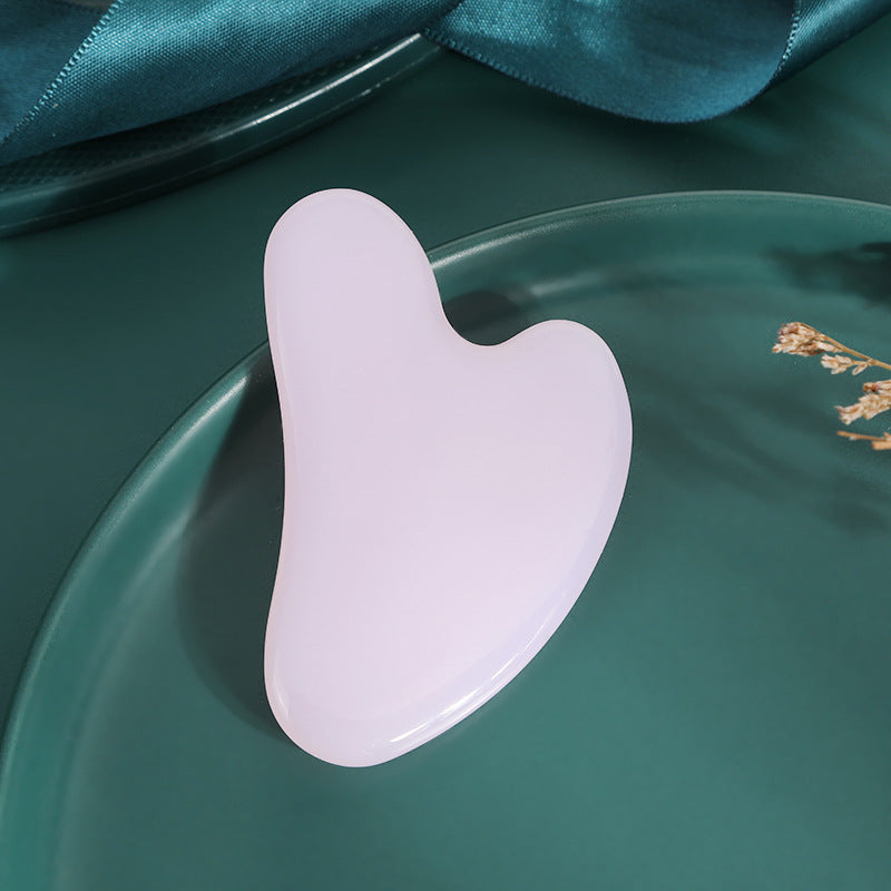 Natural Jade Facial Roller and Gua Sha Set