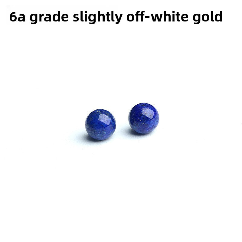 Natural Lapis Lazuli Round Beads for Jewelry Making