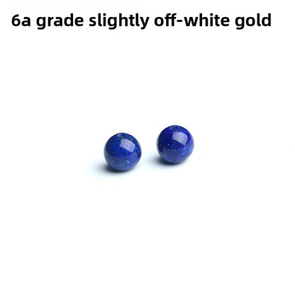 Natural Lapis Lazuli Round Beads for Jewelry Making