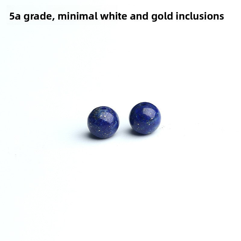 Natural Lapis Lazuli Round Beads for Jewelry Making