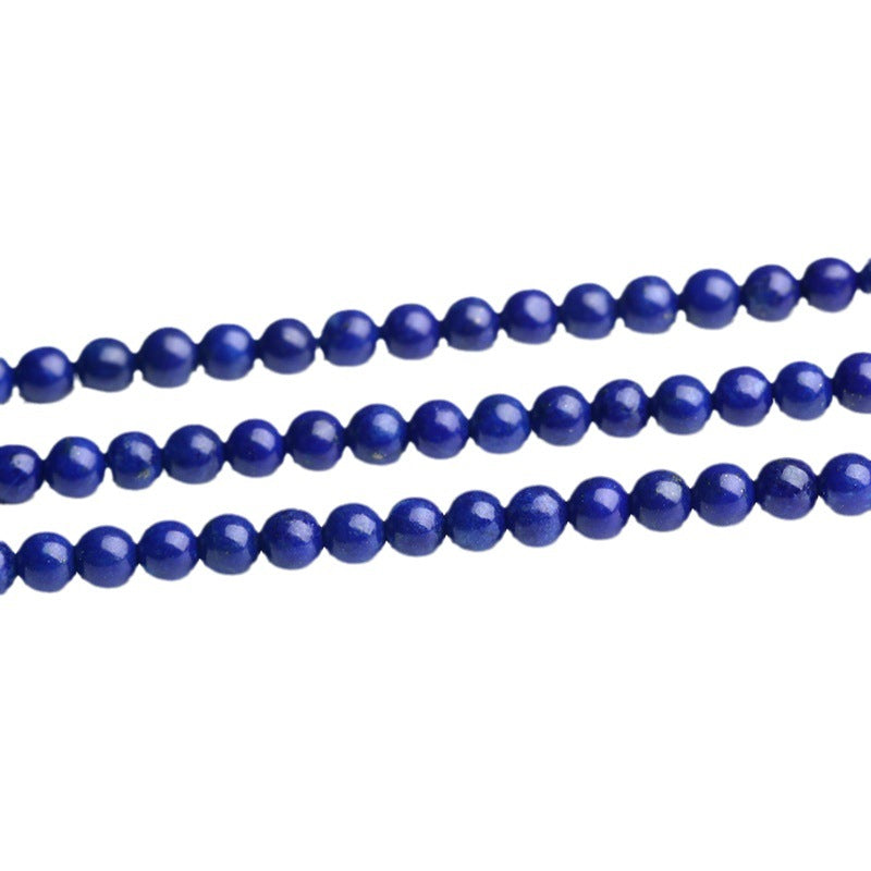 Natural Lapis Lazuli Round Beads for Jewelry Making