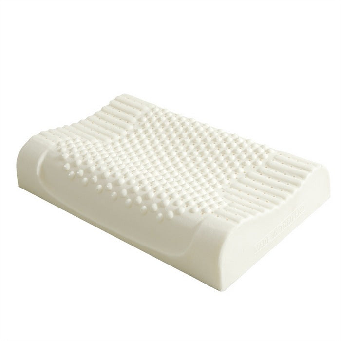Natural Latex Cervical Support Pillow with Massage Particles