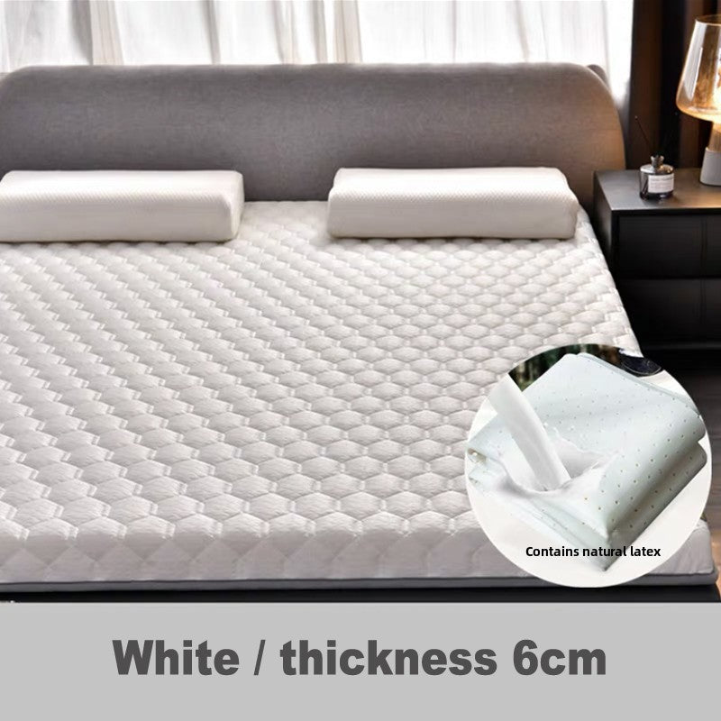 Natural Latex Mattress Topper Pad with Memory Foam