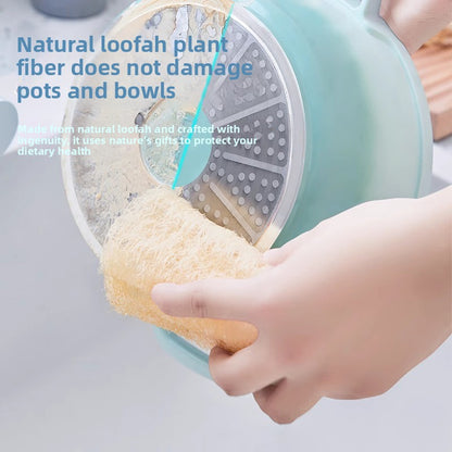 Natural Loofah Dish Scrubber