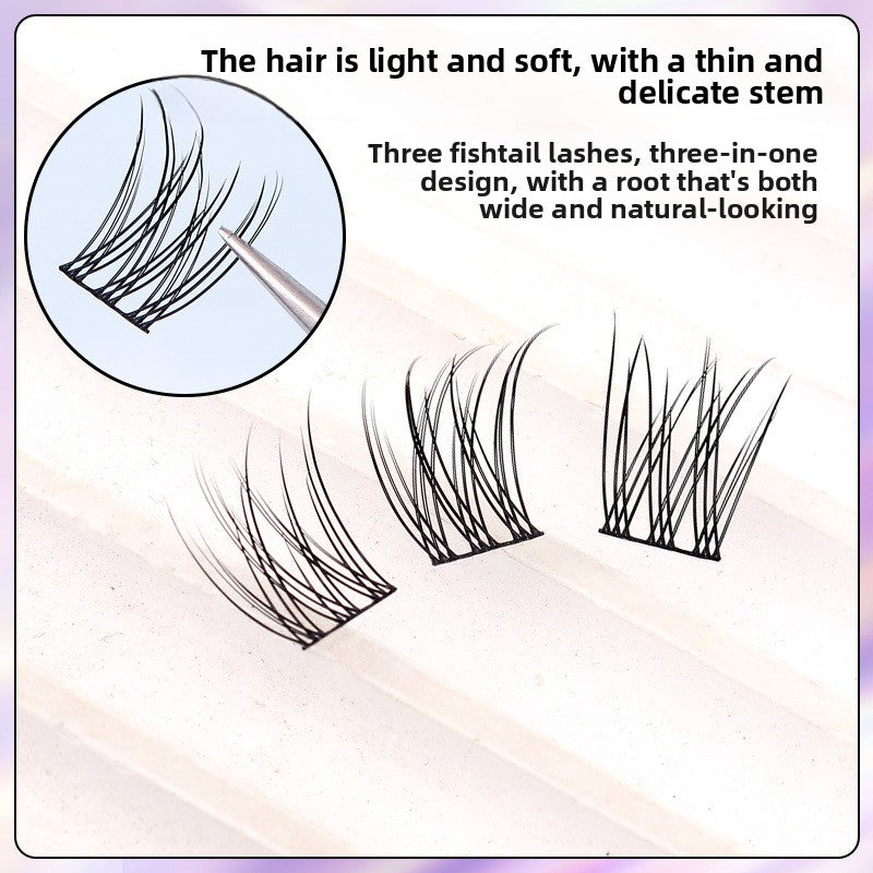 natural-looking false eyelashes