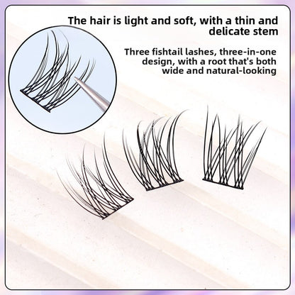 natural-looking false eyelashes
