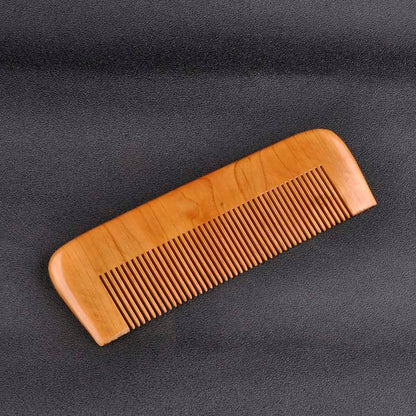Natural Peach Wood Comb for Hair Care