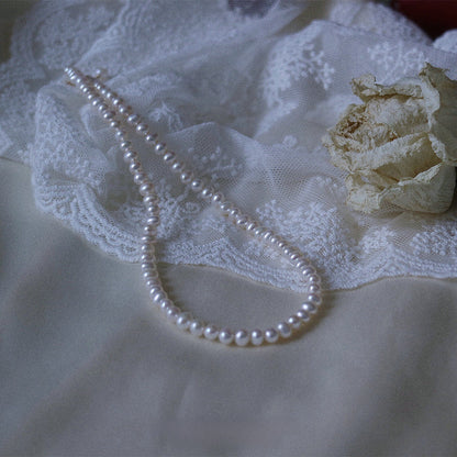 Natural Pearl Choker Necklace