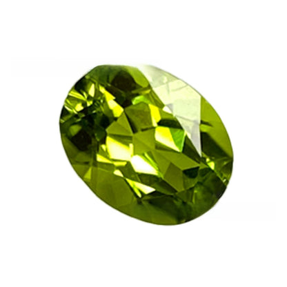 Natural Peridot Oval Cabochon Gemstone