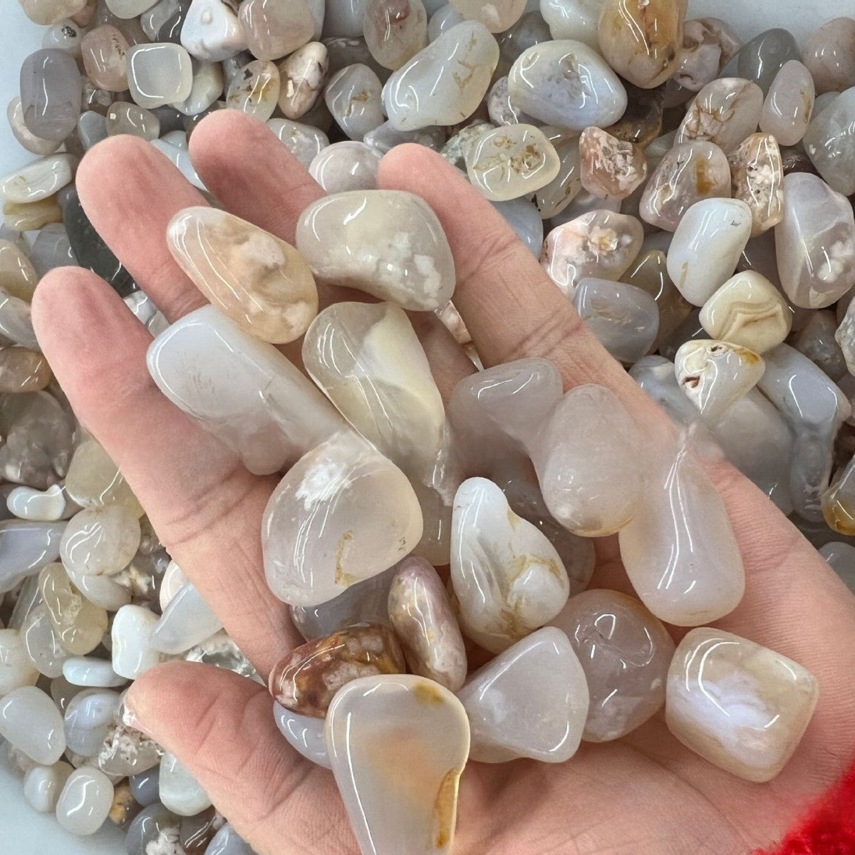 Natural Polished Crystal Rolling Stones