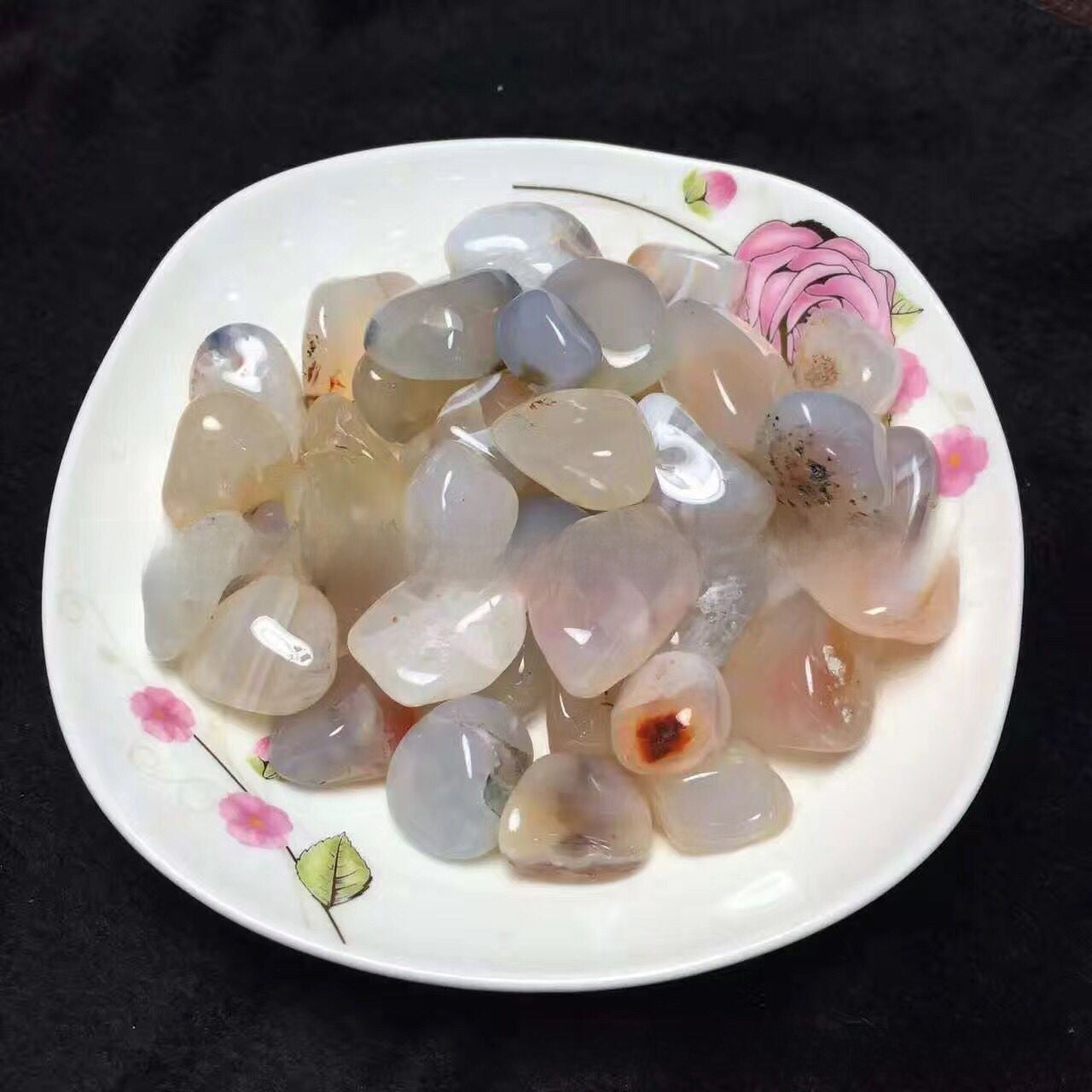 Natural Polished Crystal Rolling Stones