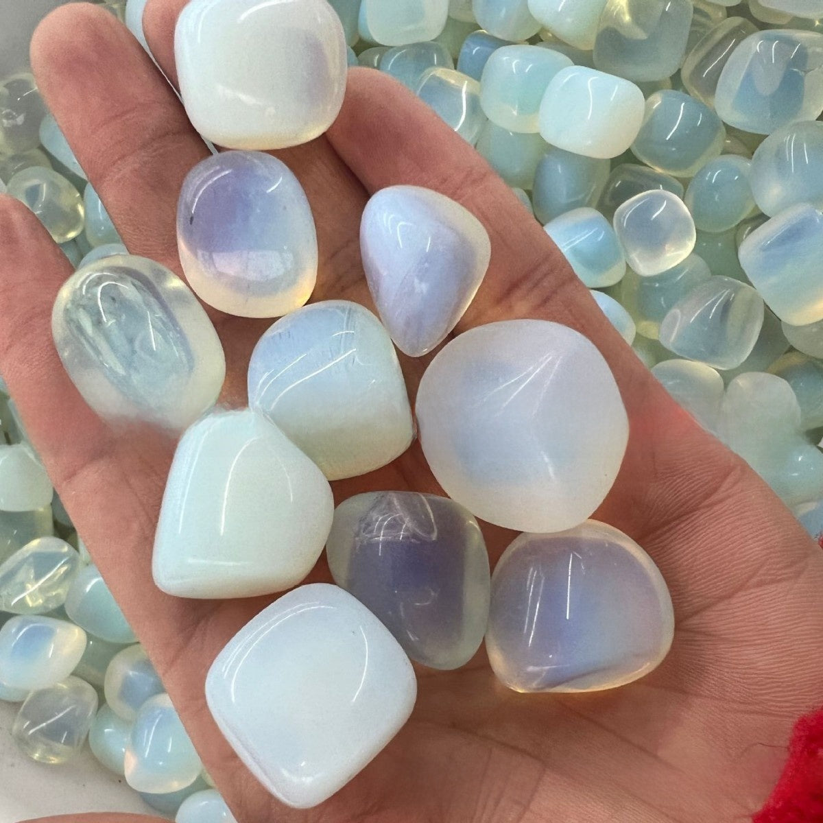 Natural Polished Crystal Rolling Stones