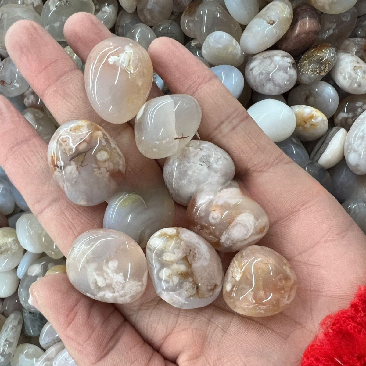 Natural Polished Crystal Rolling Stones