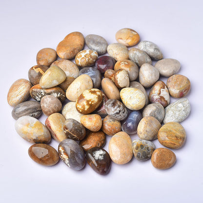 Natural Polished Crystal Tumbled Stones 2-3cm Decorative Craft Stones