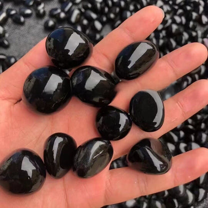 Natural Polished Rolling Gemstones for Crafting