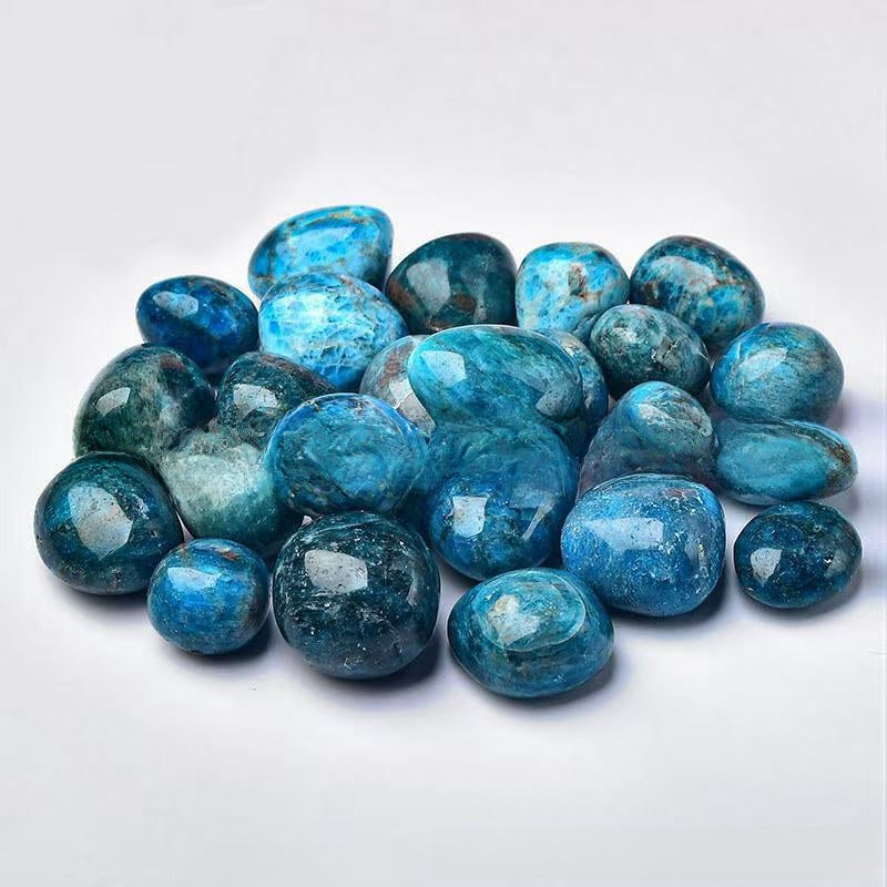 Natural Polished Rolling Gemstones for Crafting