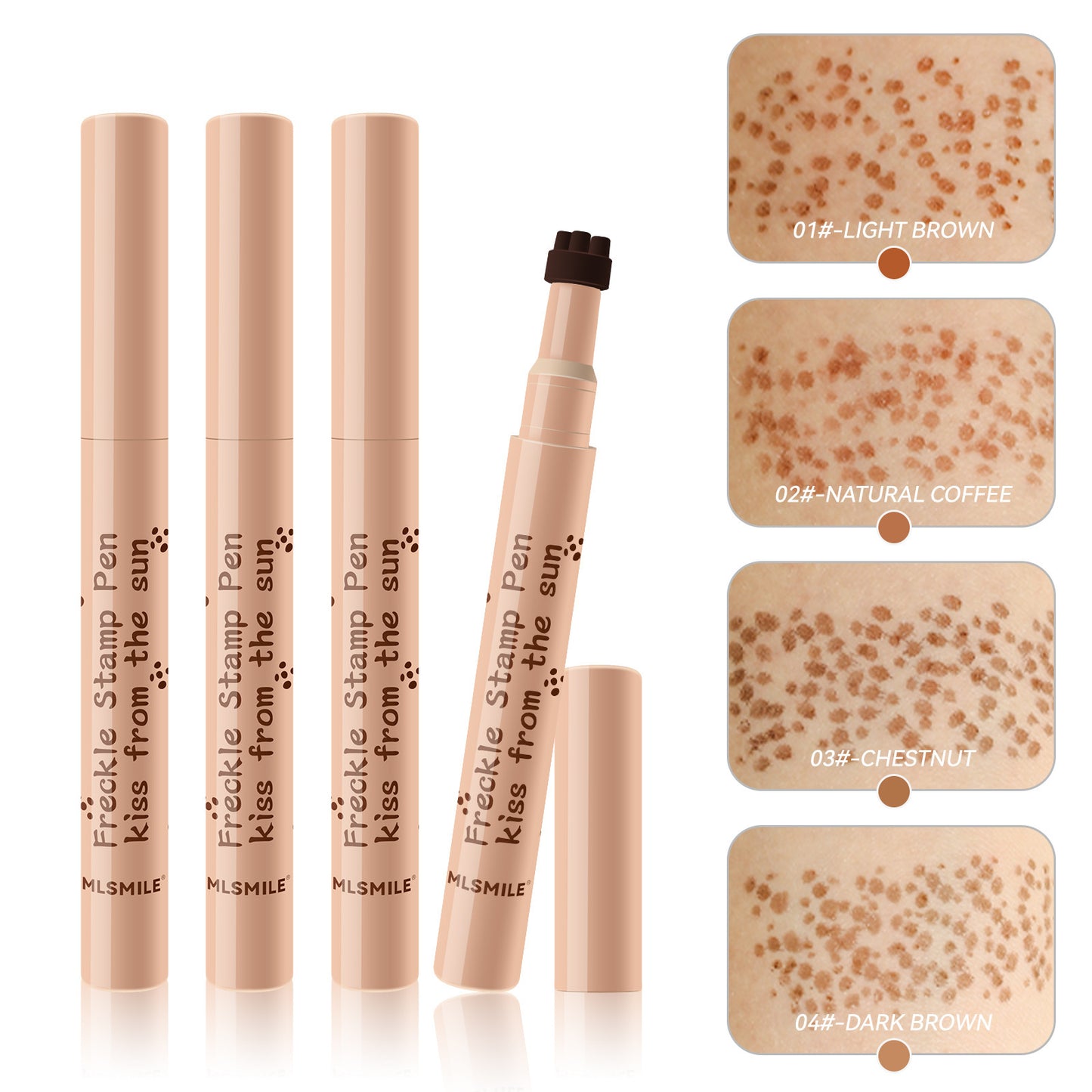 Natural Realistic Freckle Makeup Pen