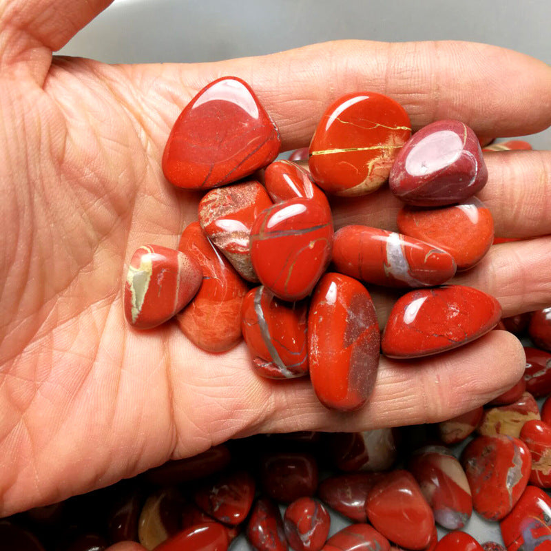 Natural Red Jasper Gravel Stones