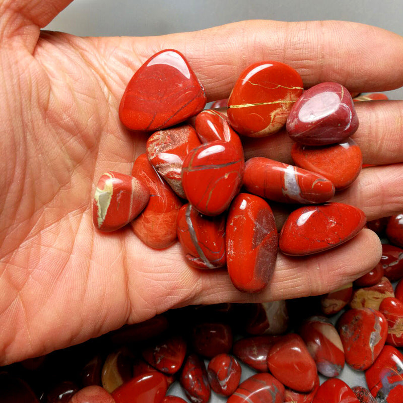 Natural Red Jasper Gravel Stones