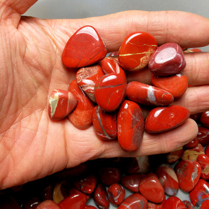 Natural Red Jasper Gravel Stones