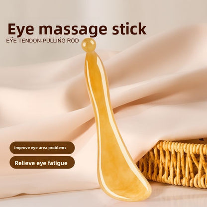 Natural Resin Gua Sha Board and Muscle Pulling Stick