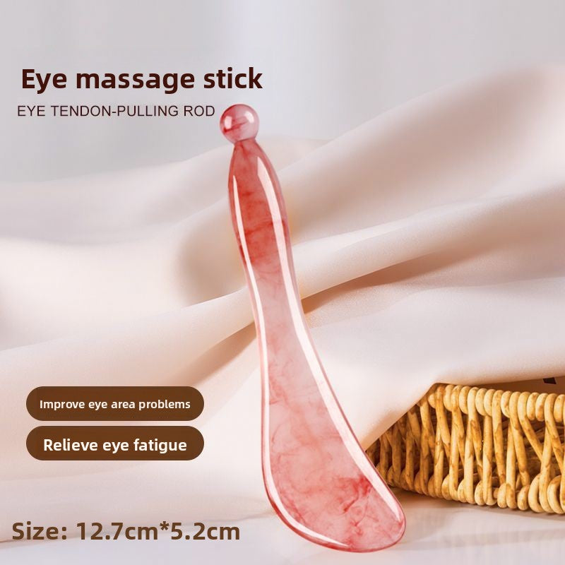 Natural Resin Gua Sha Board and Muscle Pulling Stick
