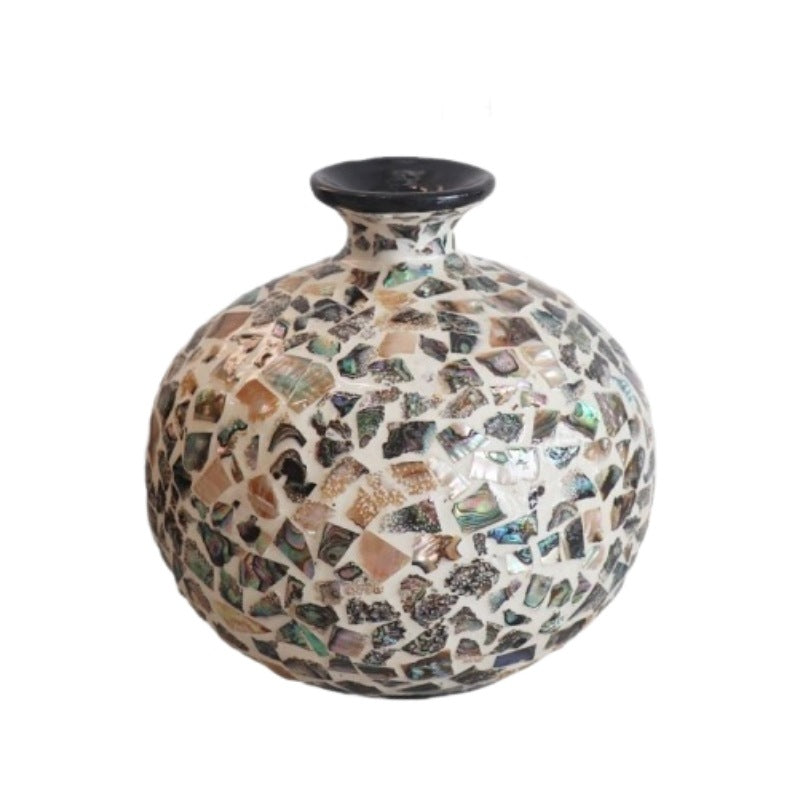 natural shell vase