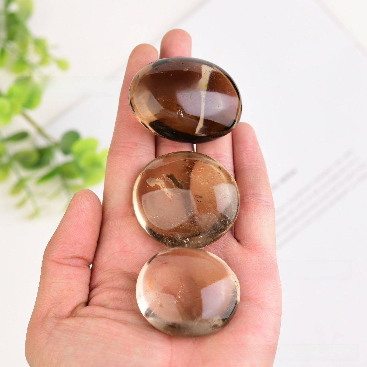 Natural smoky quartz