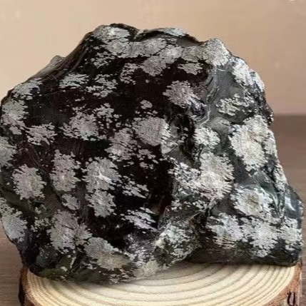 Natural Snowflake Obsidian