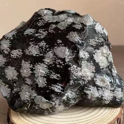 Natural Snowflake Obsidian