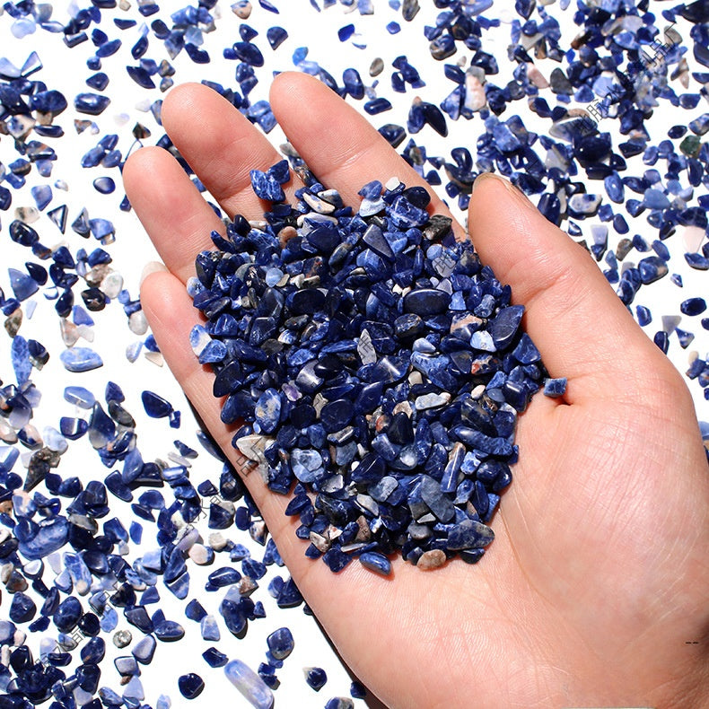 Natural Sodalite Bluestone Gravel for Aquarium Landscape