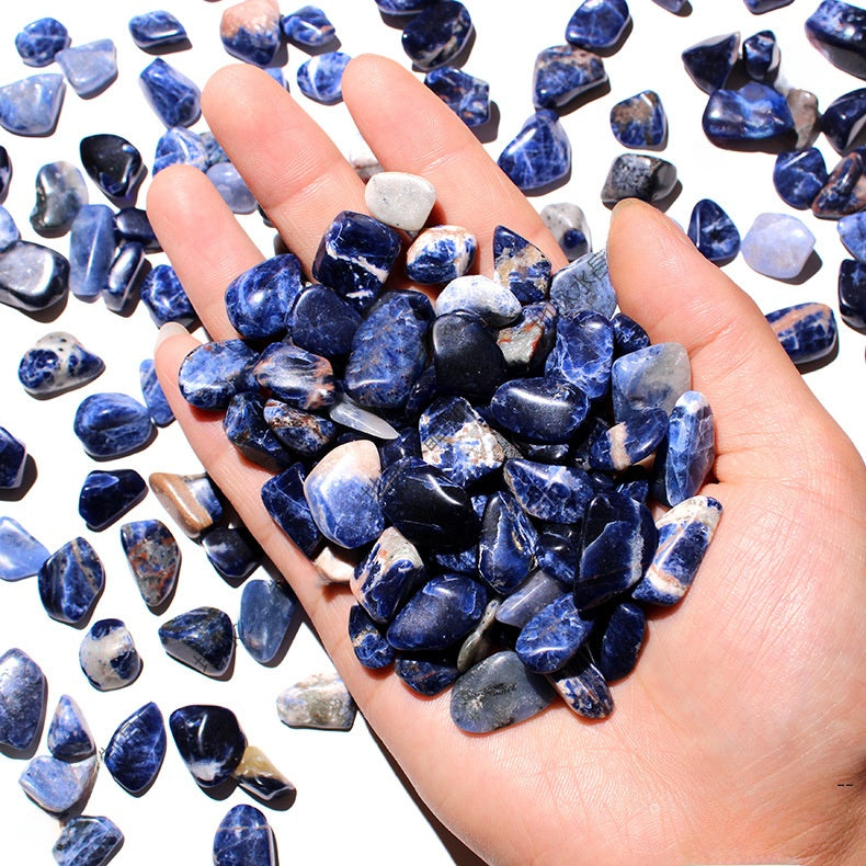 Natural Sodalite Bluestone Gravel for Aquarium Landscape