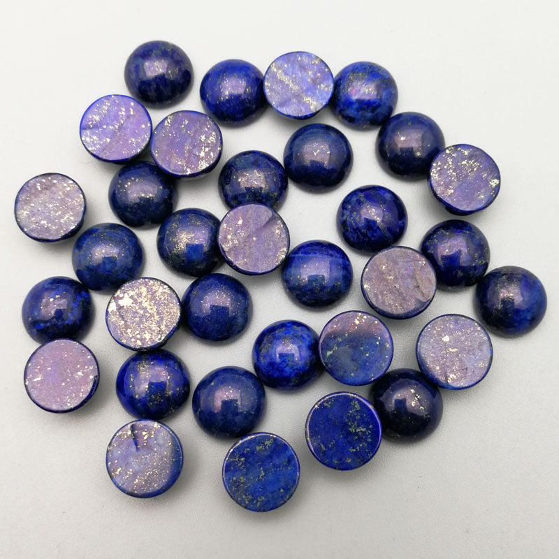 Natural Stone Agate Crystal Tiger Eye Stone Half-Cut Cabochon
