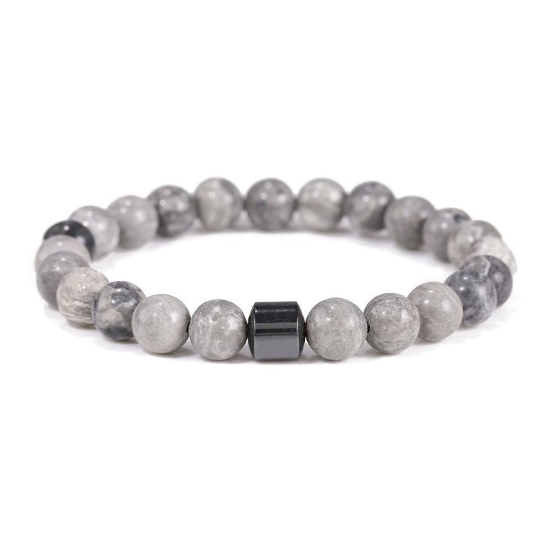 Natural Stone Bead Bracelet
