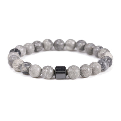 Natural Stone Bead Bracelet