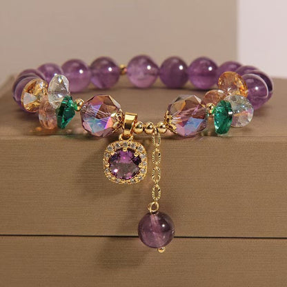 Natural Stone Bead Bracelet