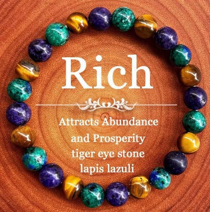 Natural Stone Bead Bracelet