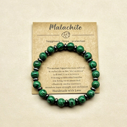 Natural Stone Bead Bracelet
