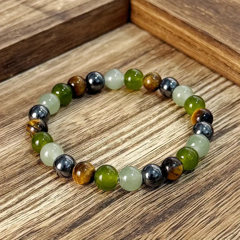 Natural Stone Bead Bracelet