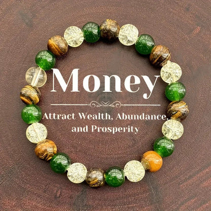 Natural Stone Bead Bracelet