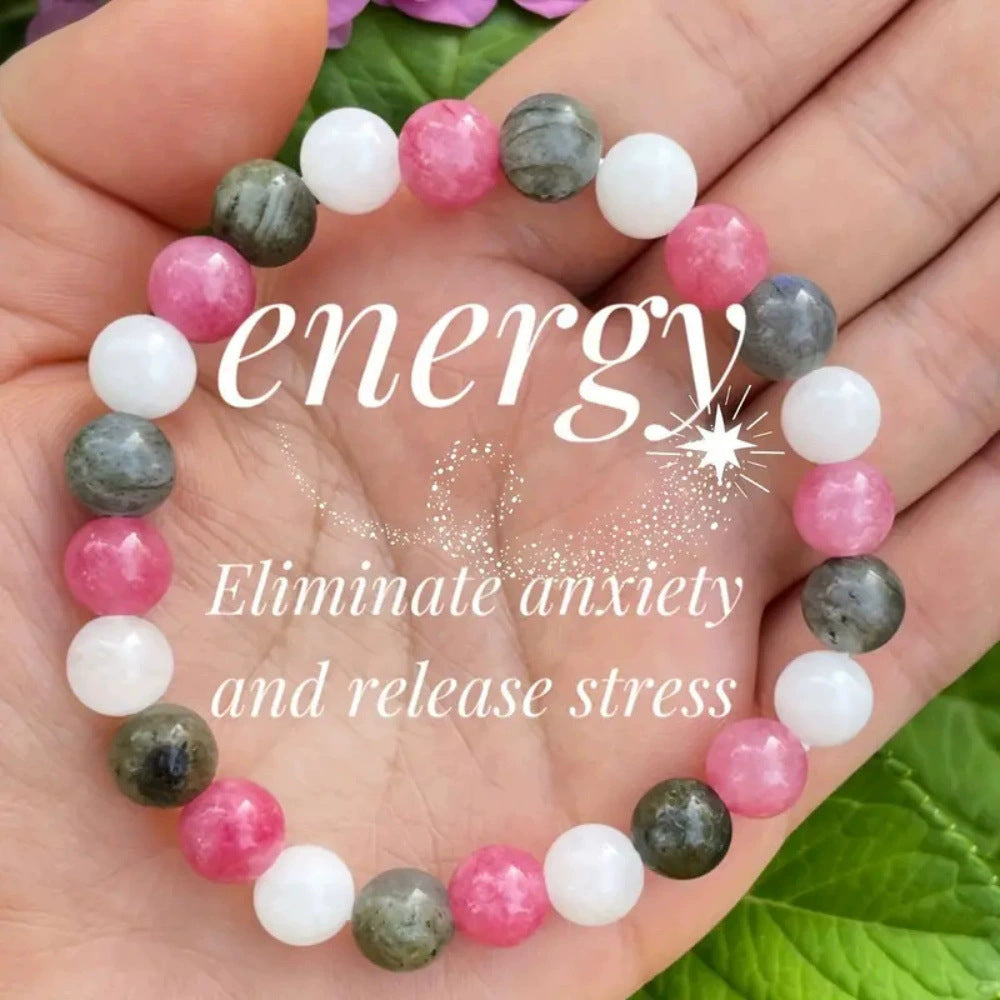 Natural Stone Bead Bracelet