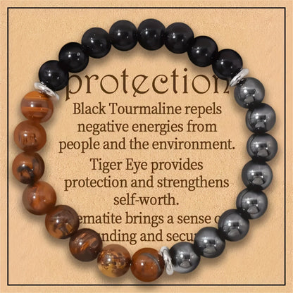 Natural Stone Bead Bracelet