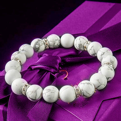 Natural Stone Beaded Bracelet