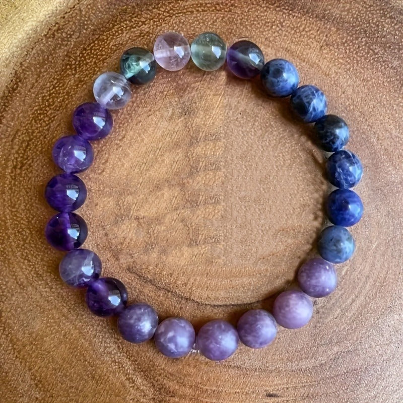 Natural Stone Beaded Bracelet