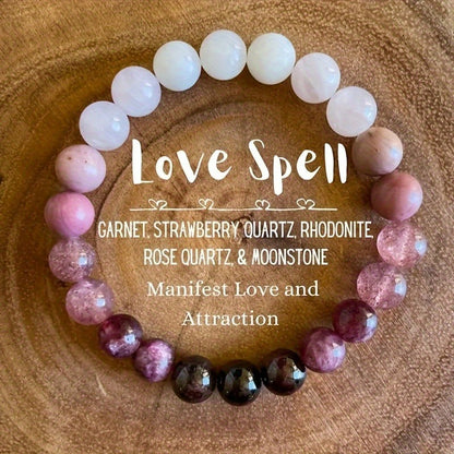 Natural Stone Beaded Bracelet