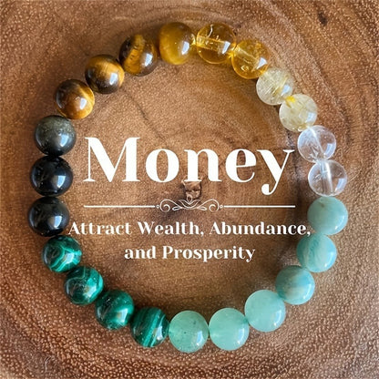 Natural Stone Beaded Bracelet