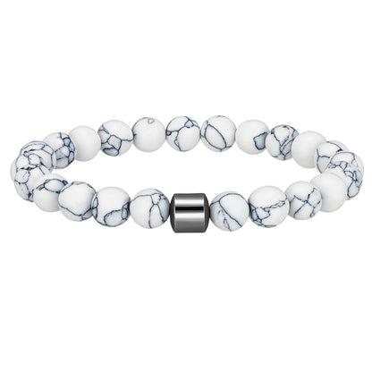 Natural Stone Elastic Bracelet