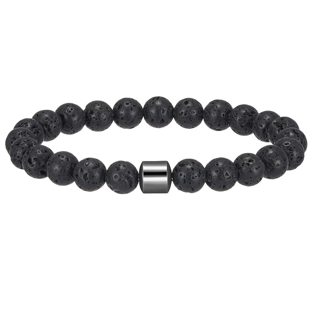 Natural Stone Elastic Bracelet